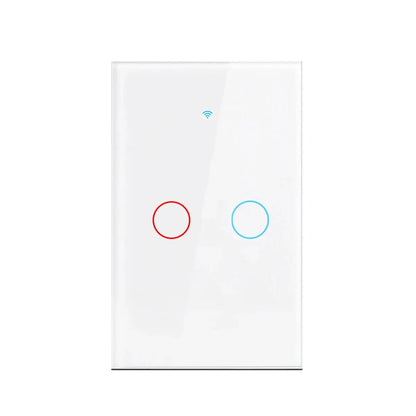Tuya Wifi Smart Wall Light Switch 1/2/3 Gang EU Touch Switch Rf433 Wireless Remote Control For Alexa Google Home Voice Control