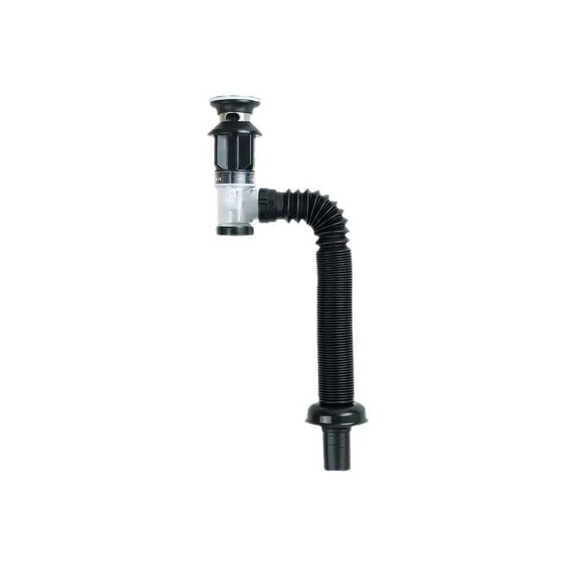 1-3PCS Multi Functional Universal Drain Hand Wash Basin Drain Pipe Basin Drain Pipe Non Adhesive Kitchen Drain Extension Pipe