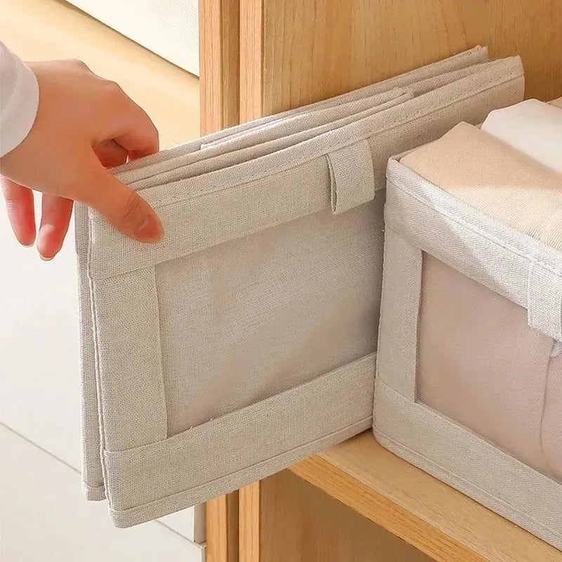 1pcs Visible Wardrobe Storage Organizers Cabinet Drawer Clothes Storage Box for T-Shirts Jeans Underwear Pants Organizer Box