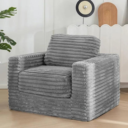 Modern Tufted Backrest Sofa Comfortable Living Room Furniture with Button Tufting Headrest Sofa Bed in Grey Or Beige