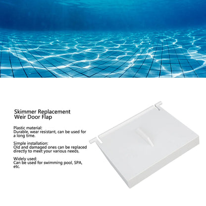Skimmer Replacement Weir Door Flap Plastic Skimmer Door Flapper for Hayward 8926 Skimmer Door Flapper Swimming Pool Accessories