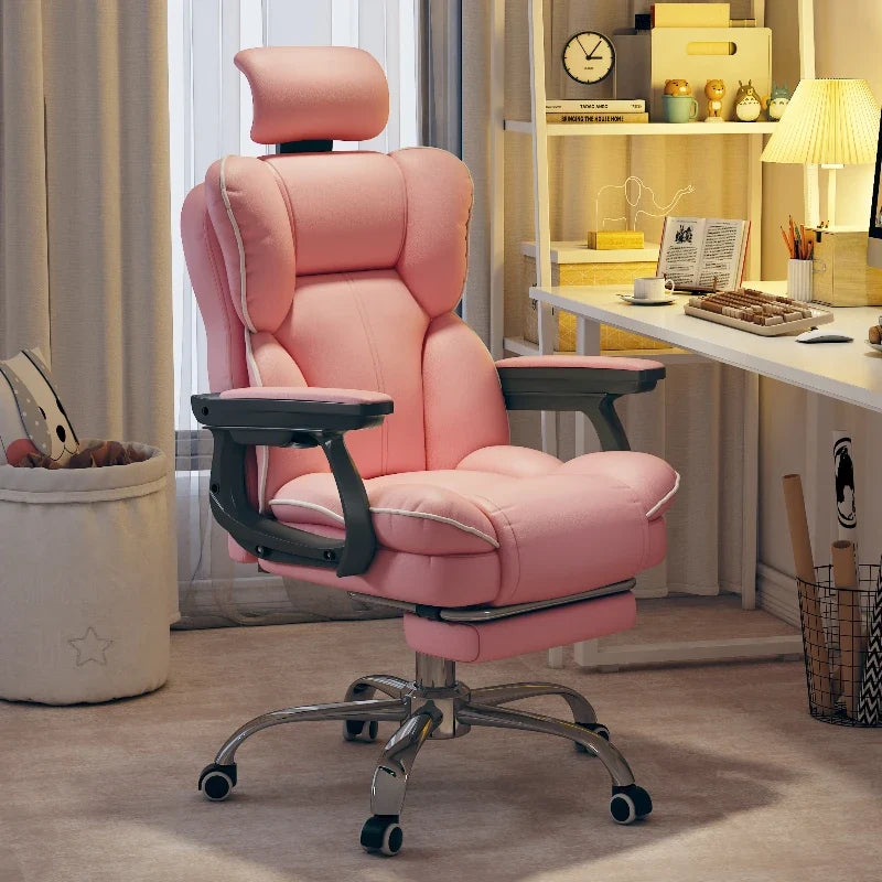 Ergonomic Chair PU Leather Computer Gaming Chairs Executive Gamer Chair Adjustable High Back Office Chair Office Furniture