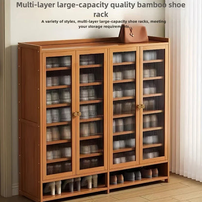shoe cabinet shoe rack large capacity shoe storage rack dustproof multi-layer shelf