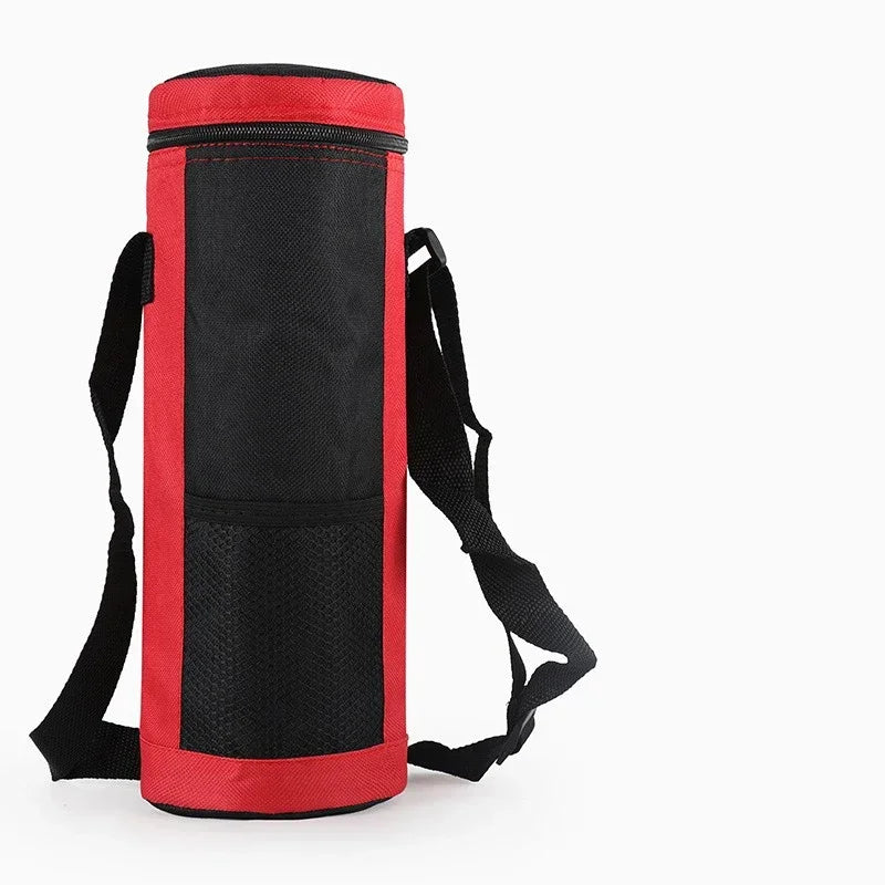 Portable Cooler Bag with Carry Straps Oxford Cloth Insulation Sleeve Aluminum Film Travel Camping Keep Warm/cold Drink Carrier