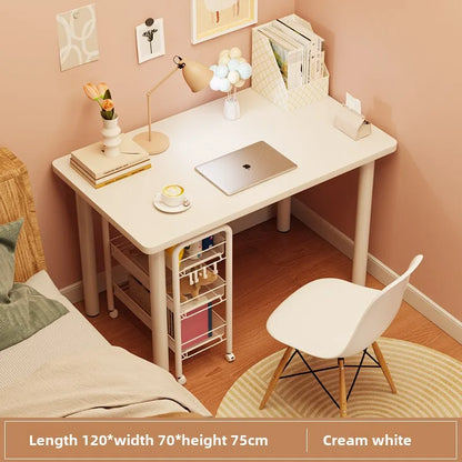 Computer desk Desktop simple desk Bedroom study table Small desk Simple rectangular desk