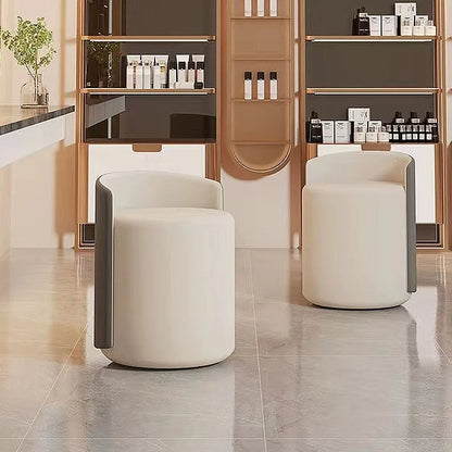 Nordic Makeup Stools, Household Bedroom Makeup Stools, Minimalist Modern Dressing Table Stools, Backrests, Shoe Changing Stools