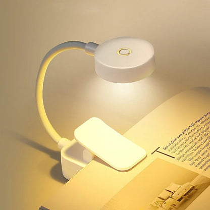 Portable LED Book Lamp Reading Small Table Lamps Eye Protection 3 Colors  Bedroom Study Bedside Student Book clip Night Light
