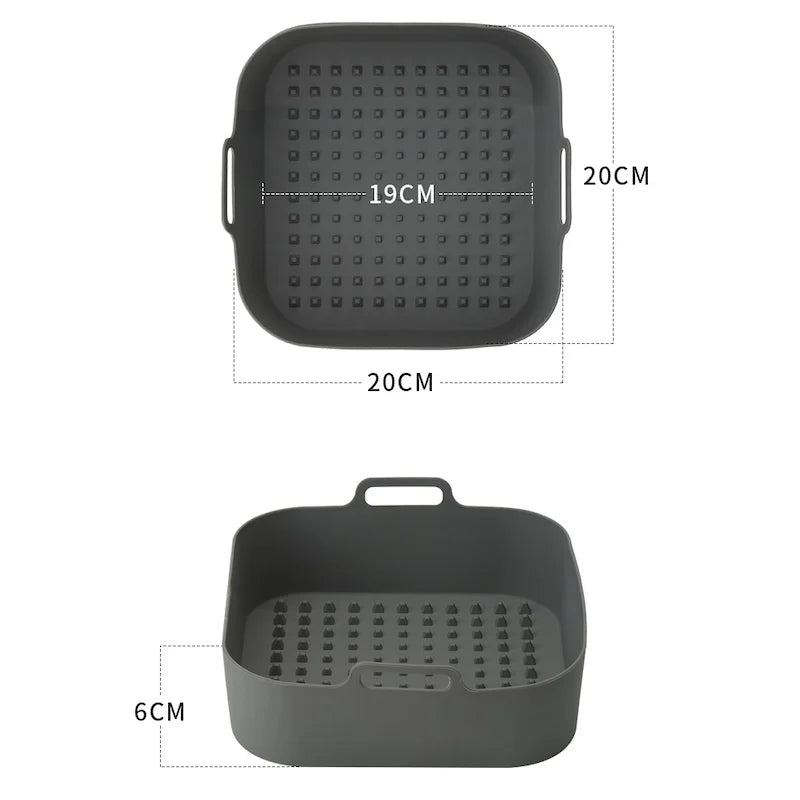 Silicone Air Fryer Mould for for Philips HD9252 HD9200 HD9255 Air Fryer Accessories 4-5L Airfryer Compatibility