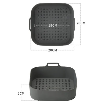 Silicone Air Fryer Mould for for Philips HD9252 HD9200 HD9255 Air Fryer Accessories 4-5L Airfryer Compatibility