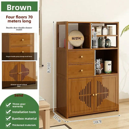 Tea cabinet, locker, living room, tea table against the wall, side cabinet storage locker