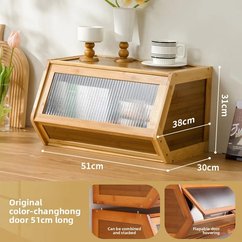 Multi functional stackable storage cabinet with lid, miscellaneous storage box, household storage box, bedside cabinet