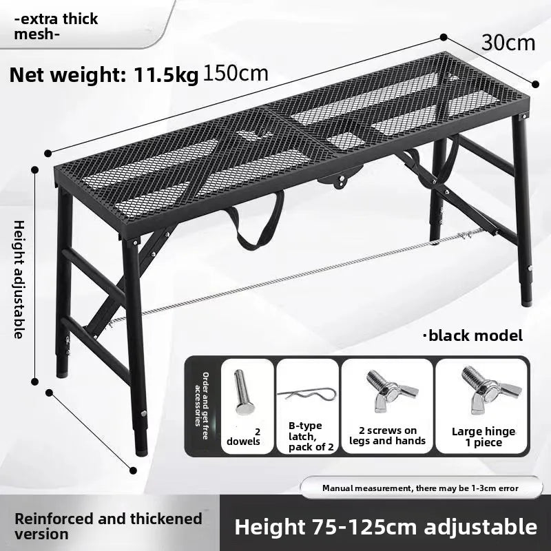 Horse stool portable folding thickened heightening construction site interior decoration scaffolding