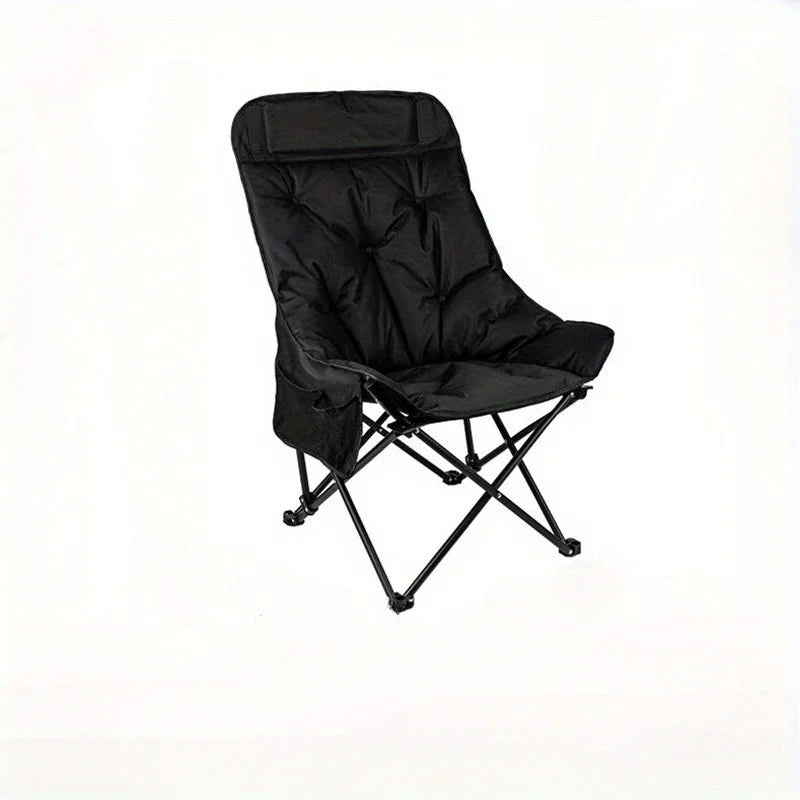 1pc high back moon chair outdoor barbecue picnic dining table and chair set portable folding chair