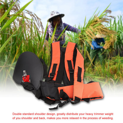 Trimmer Strap Double Shoulder Strap Universal Trimmer Double Shoulder Strap Mower Nylon Y shaped Belt for Brush Cutter Garden