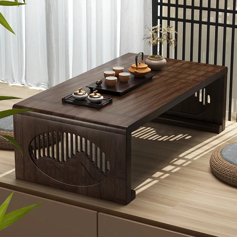 bay window small table bed folding small coffee table balcony low table  tea table