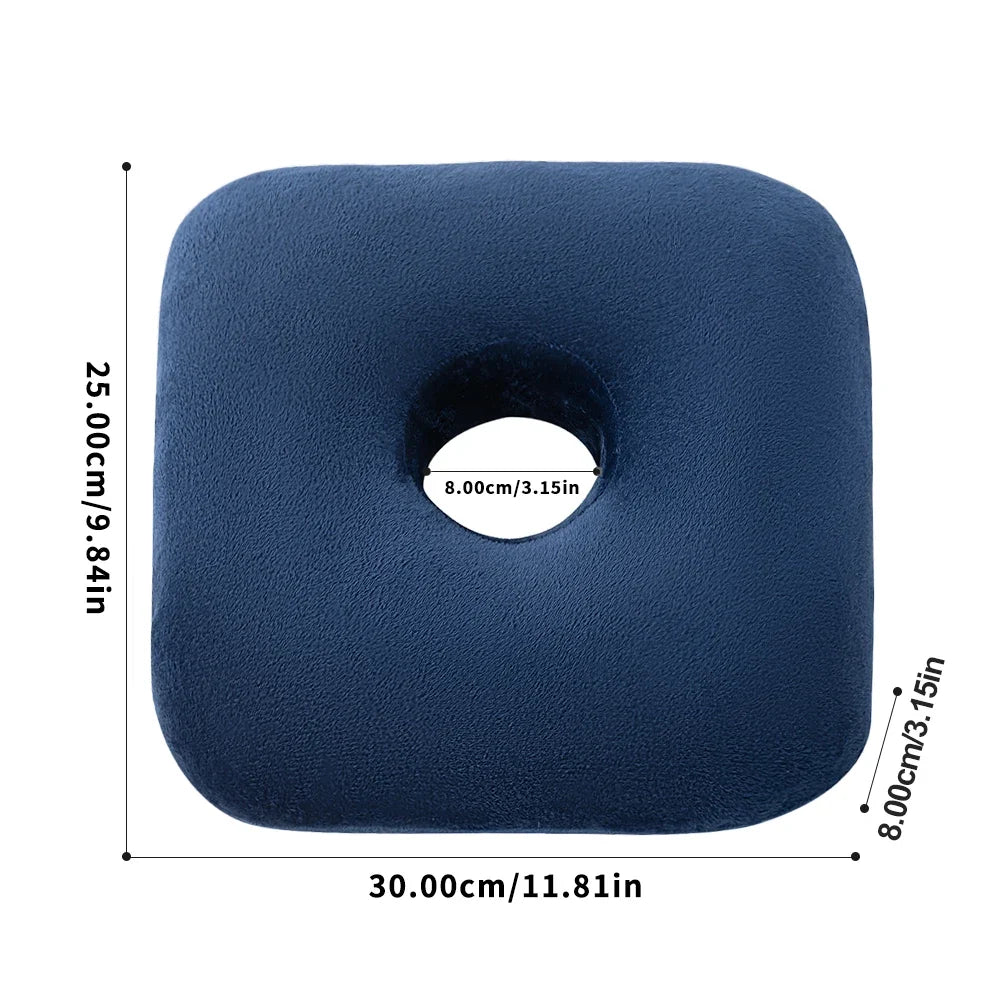 Soft Skin-Friendly Side-Sleeping Pillow,Multi-Purpose Ear Hole Pillow,Ssed to Relieve Ear Pressure and Earache for Side Sleepers