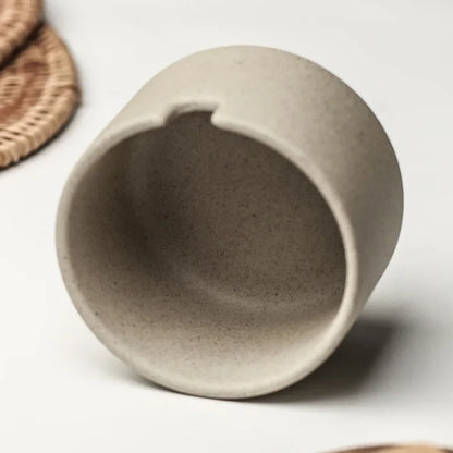 JUSTINLAU Ceramic Seasoning Jar Japanese Spice Container with Bamboo Lid Spoon Home Oil Pot Seasoning Bottle Tray Kitchen Tools