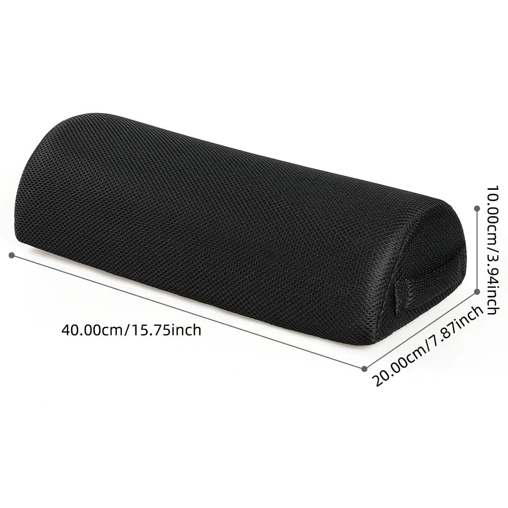 Semi-cylindrical pillow, office footrest, foot massage, leg clamp pillow, ergonomic foot stool