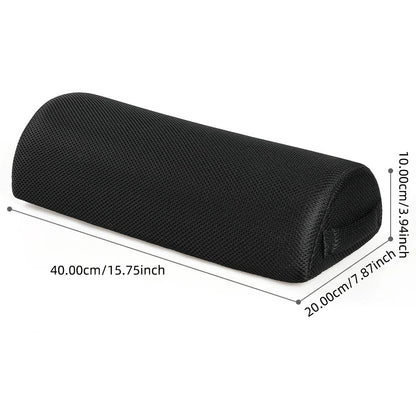 Semi-cylindrical pillow, office footrest, foot massage, leg clamp pillow, ergonomic foot stool