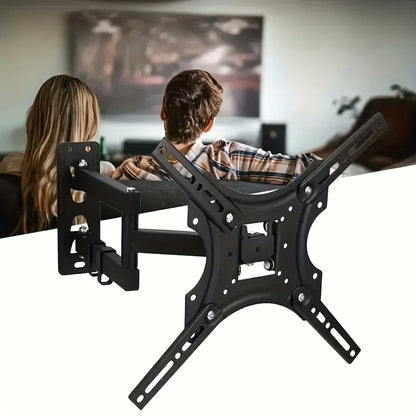 TV Wall Mount 32-55 inch LCD LED Monitor Adjustable TV Wall Bracket Extending Long Arm TV Wall Mount Max VESA 400x400mm
