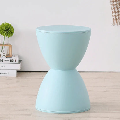 Hallway Ottoman Living Room Furniture  Minimalist Storage Pouf Footstool Shoe Changing Pouf Thickened Plastic Waiting Stool