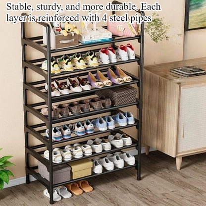 Simple shoe rack household multi-functional multi-storey doorway indoor and outdoor storage rack student dormitory storage rack