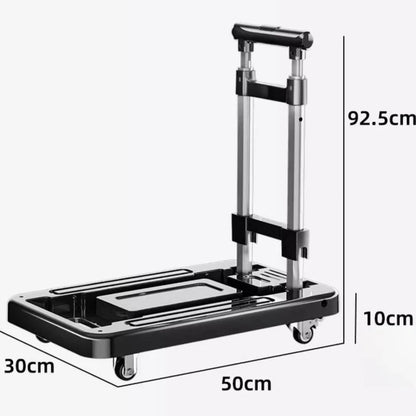 Folding Collapsible Garden Cart Portable Heavy Duty Utility Wagon Shopping Luggage Trolley Hand Truck Home Yard Outdoor Wagon