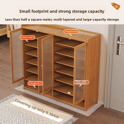 shoe cabinet shoe rack large capacity shoe storage rack dustproof multi-layer shelf