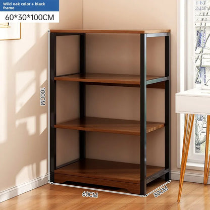 Bookshelf Shelf Integrated Wall Multi-layer Storage Rack Bedroom Wall Bay Window Display Cabinet Office Shelf