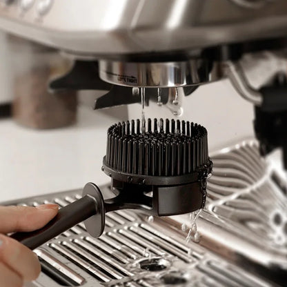 Coffee Machine Cleaning Brush 51mm/58mm Espresso Group Head Cleaning Brush Detachable Silicone Brush Coffee Maker Cleaning Tools