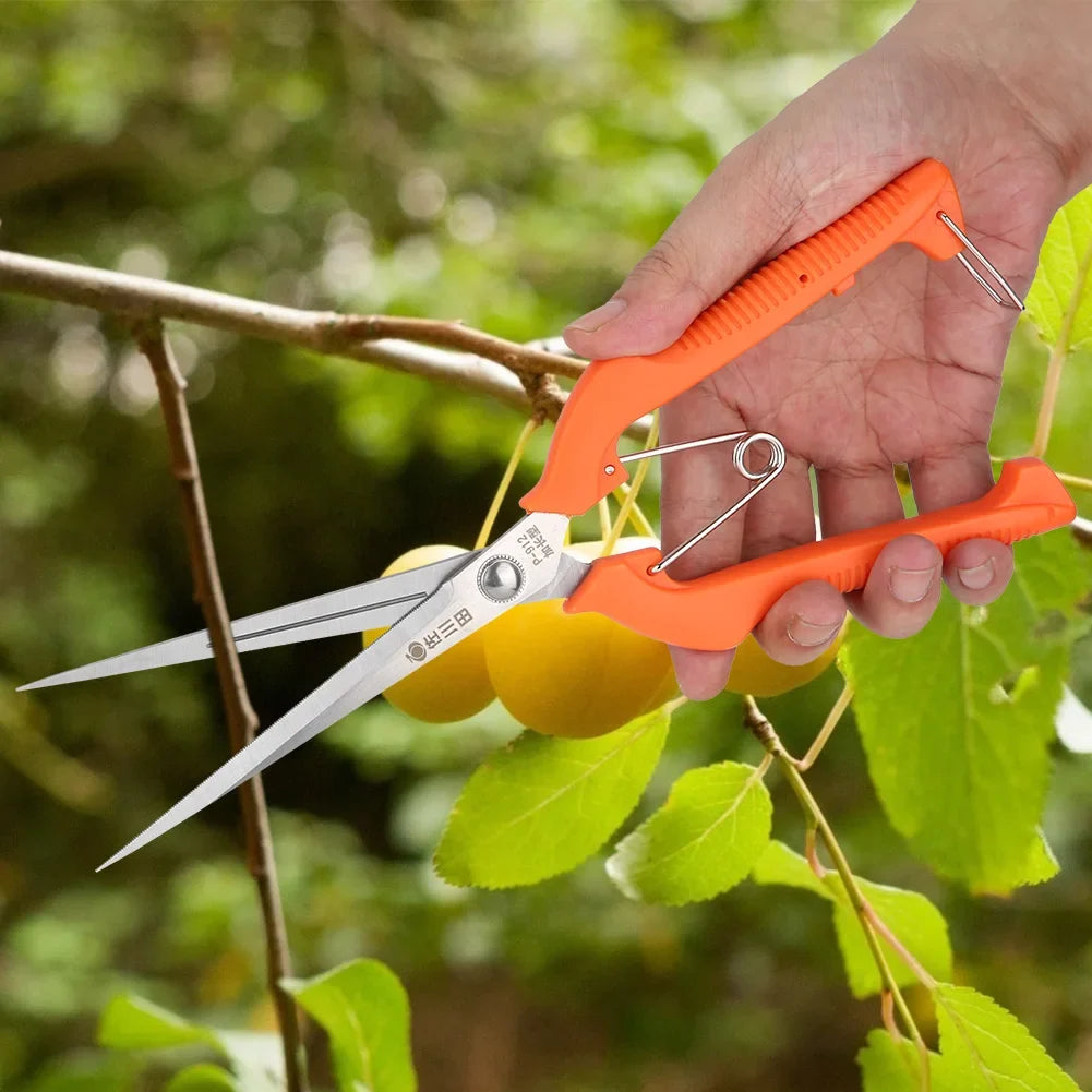 Garden Shear Plant Scissor 250mm Pruning Shear Cutter Gardening Plant Flower Scissor Branch Pruner Garden Tool Pruning Shear