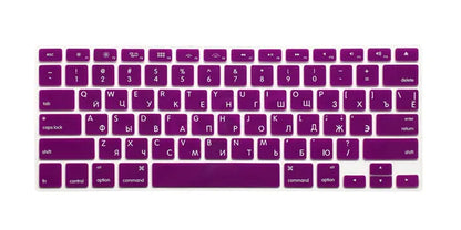US Russian Keyboard Stickers Covers 2pcs Letters Film Protector for Macbook Air 13 Pro Retina 13 15 Laptop Skin for Mac book