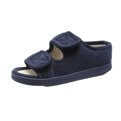Home Linen Breathable Large Size Cloth Sandals For The Elderly