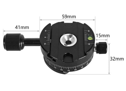 Fast Switching Clip Bridge Tripod Quick Release Powder