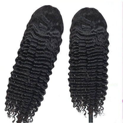 28-30" Deep Wave Lace Frontal Wigs 13x4