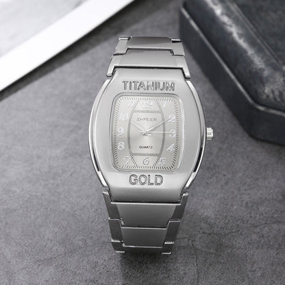 Titanium Alloy Men's Quartz Watch