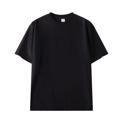 Men's Solid Color Simple Sports Casual T-shirt