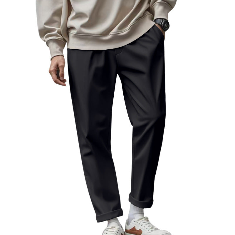 Men's Loose Quick-drying Waist-tied Casual Trousers