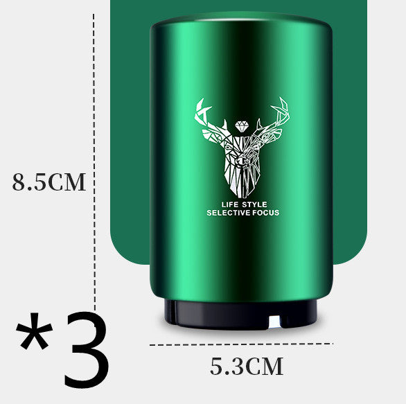 Creative Stainless Steel Beer Bottle Bar Press Opener Automatic Summer Party