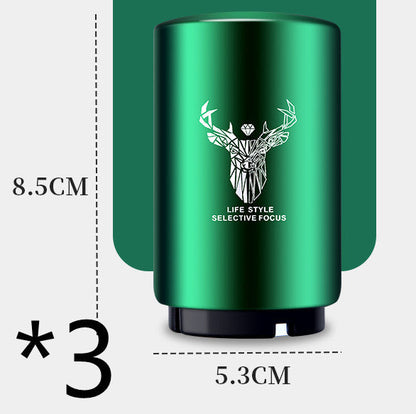 Creative Stainless Steel Beer Bottle Bar Press Opener Automatic Summer Party