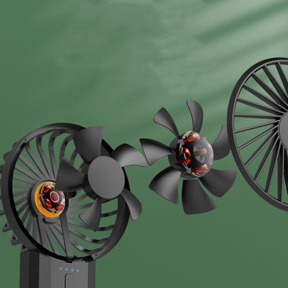 Multi-Function Portable USB Fan Handheld Double Blade