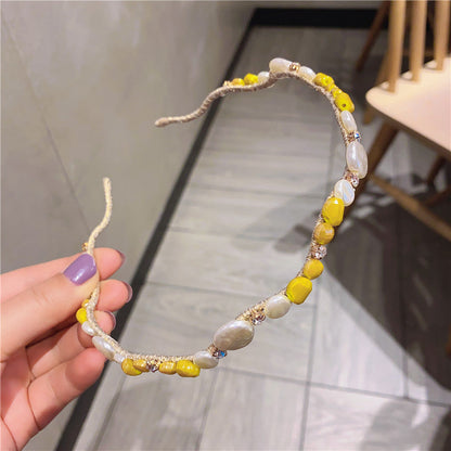 Rhinestone Forest Fairy Hairpin Headband