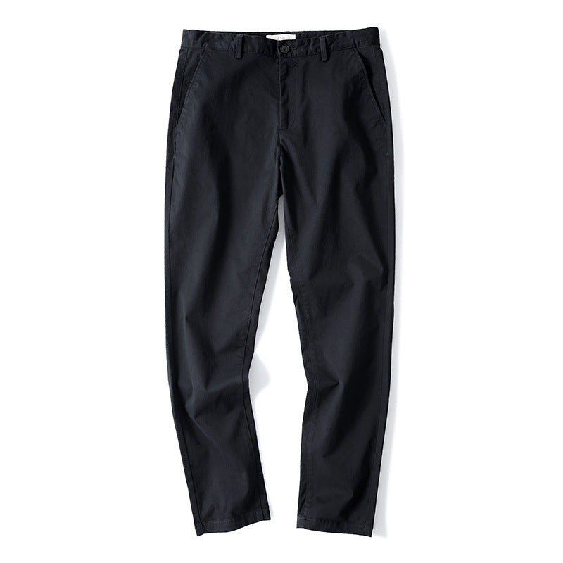 Men's Pure Cotton Casual Loose Straight Pants Summer