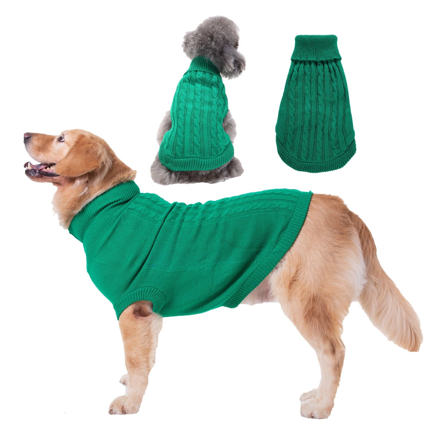 Solid Color Puppy Dog Clothes Teddy Bichon Pet Sweater