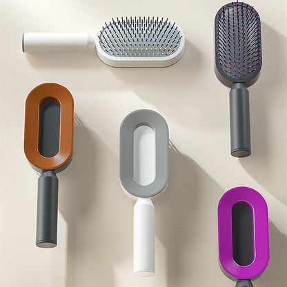Self Cleaning Hair Brush One-key Airbag Massage