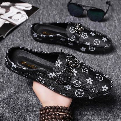 Men's Closed Toe Slip-On Leather Loafers