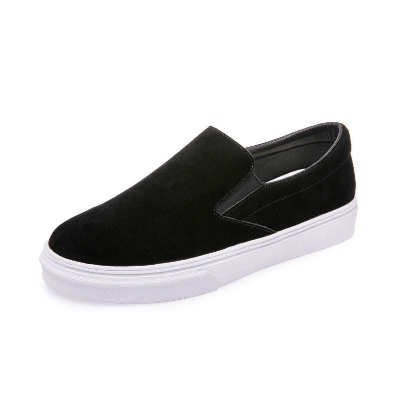 Women's Shoes Lightweight Non-slip Retro Loafers Slip-on Pumps