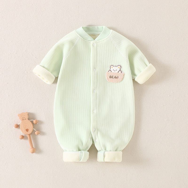 Autumn And Winter Newborn Toddler Jumpsuit