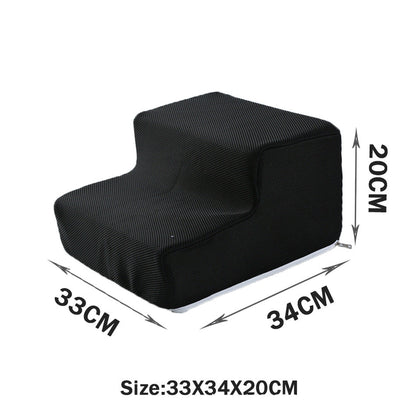 Pet Cat Sofa Steps Folding Non-slip Dog Ladder