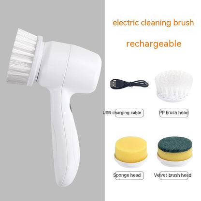4 In 1 Electric Spinning Cleaning Brush Cordless Handheld